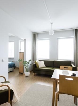 Unihome - Töölö Tower - Furnished twin studio