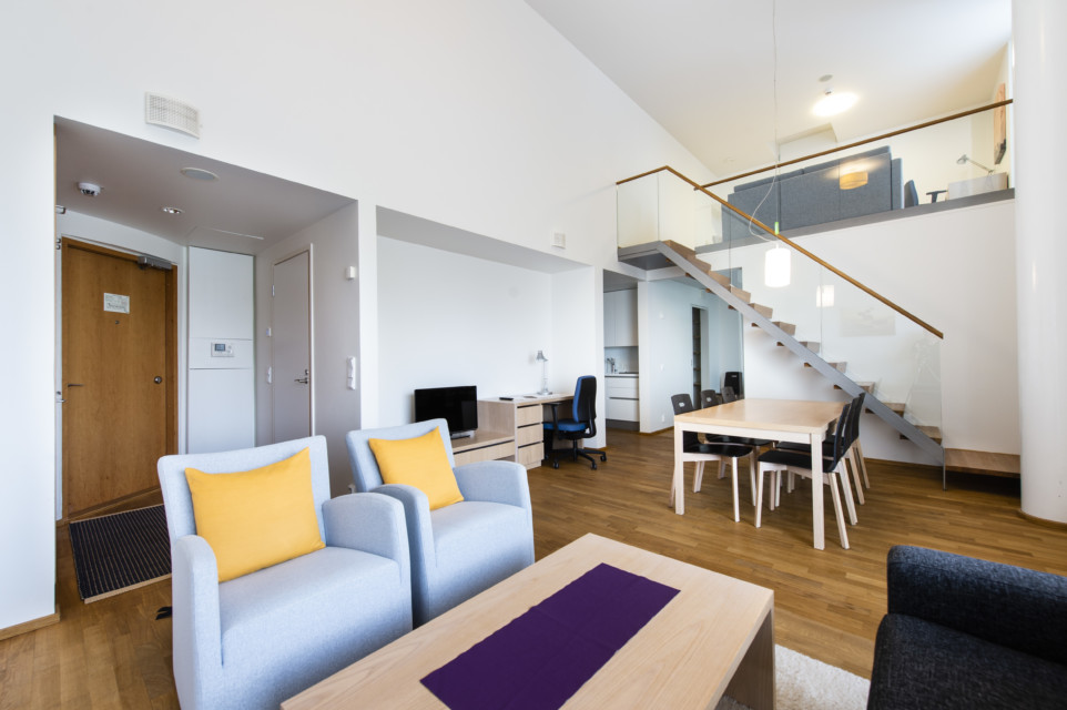 Unihome - Aalto Inn -one-bedroom flat with loft 55 m2