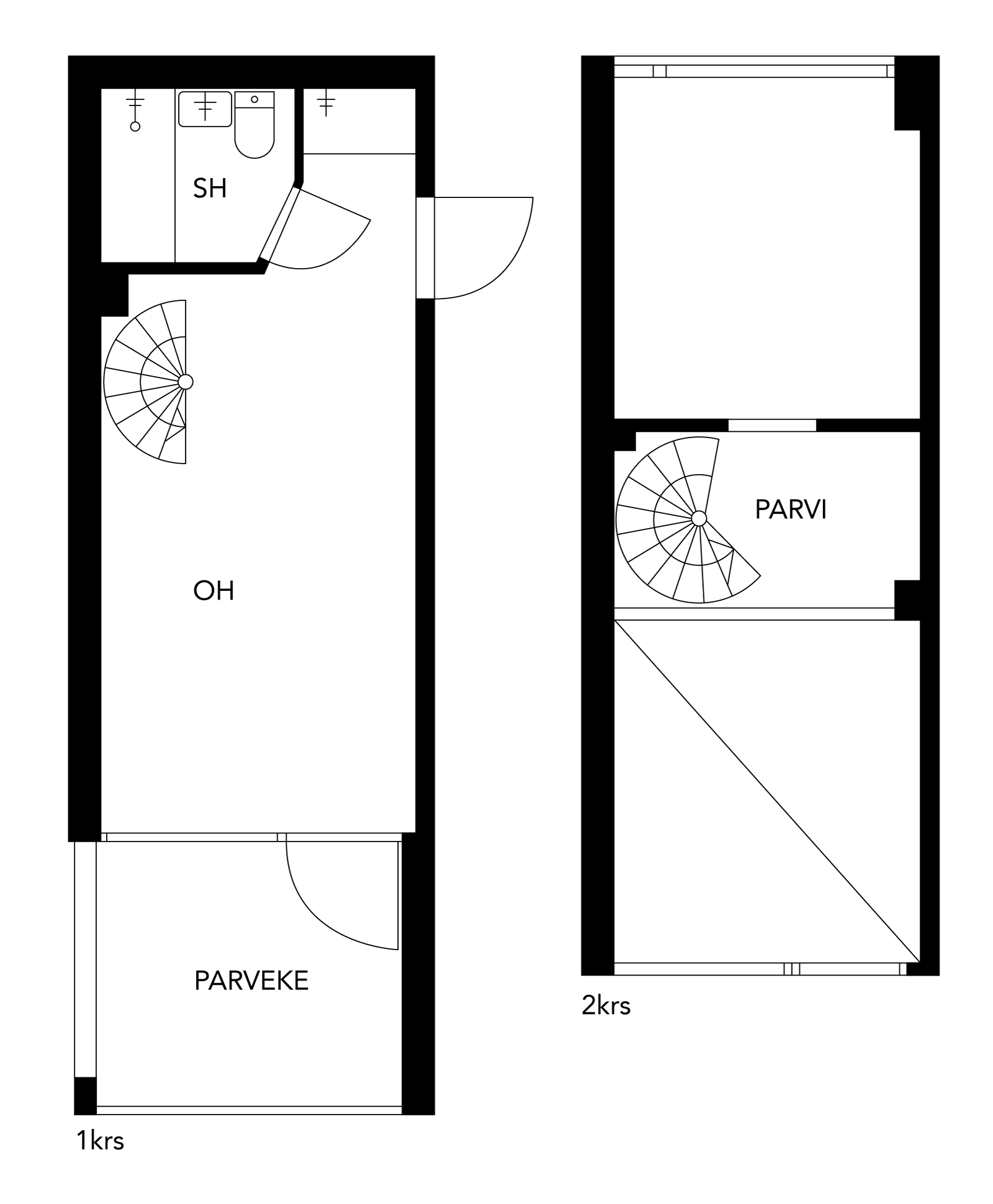 Onebedroom flat (32m²) Unihome