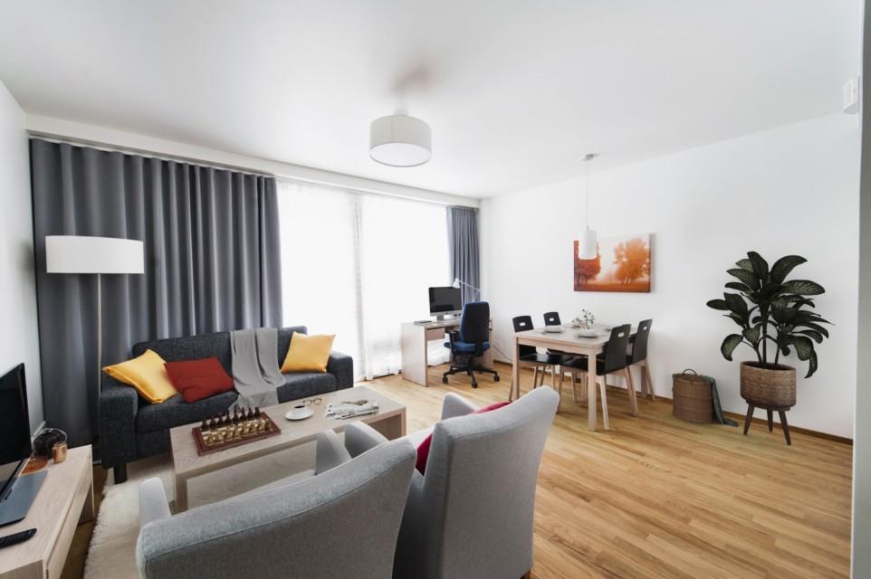 Unihome - Aalto Inn - one-bedroom flat with balcony